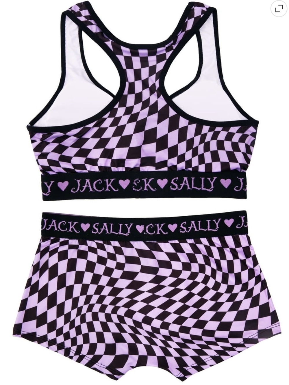 BRAND NEW Nightmare Before Christmas Womans and Juniors Racerback Bra & Boyshort - Picture 4 of 6